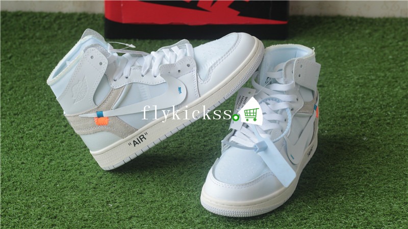 Off White x Nike Air Jordan 1 White GS